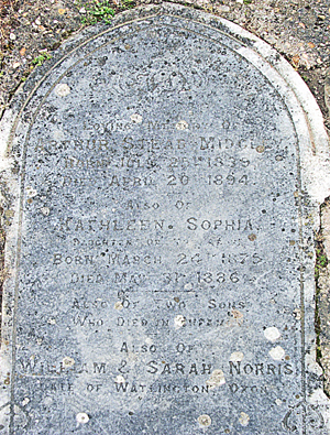 Gravestone of Arthur Stead Midgley